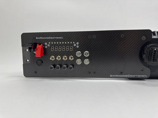 Left side of starter setup with SRC-200 V1 and cover plate installed