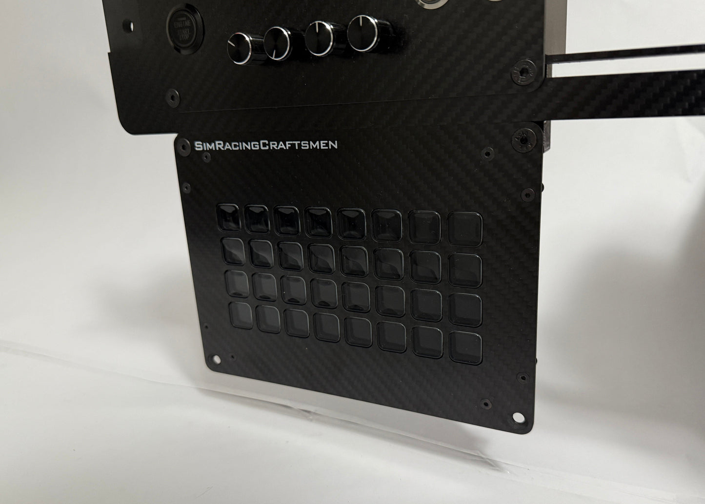 Stream deck XL Plate below base bracket straight