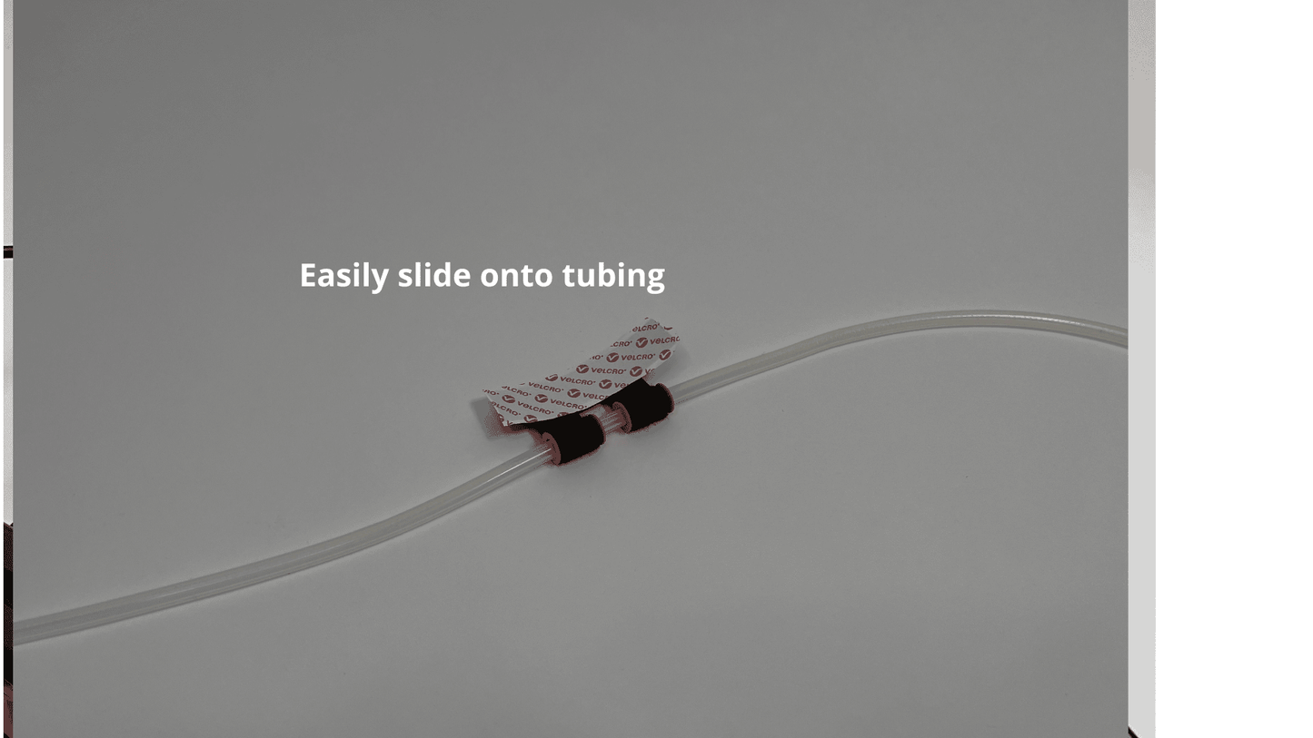 VELCRO TUBE POSITIONER — Hydration Tube Positioner