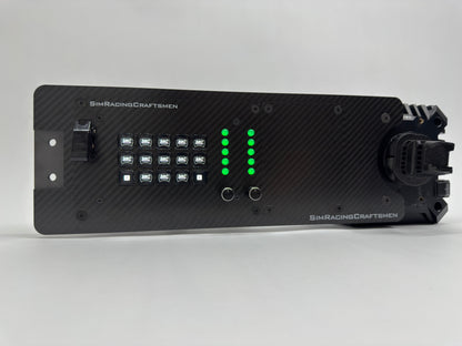 Left side of starter setup with Stream Pro button box installed with cover plate