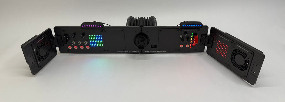 SimRacingCraftsmen Sim Brows – Race-Style RGB LED Indicator Modules