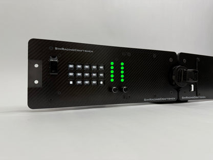 left side of prebuilt sim racing setup base config