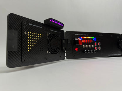 full setup showing flag module integrated