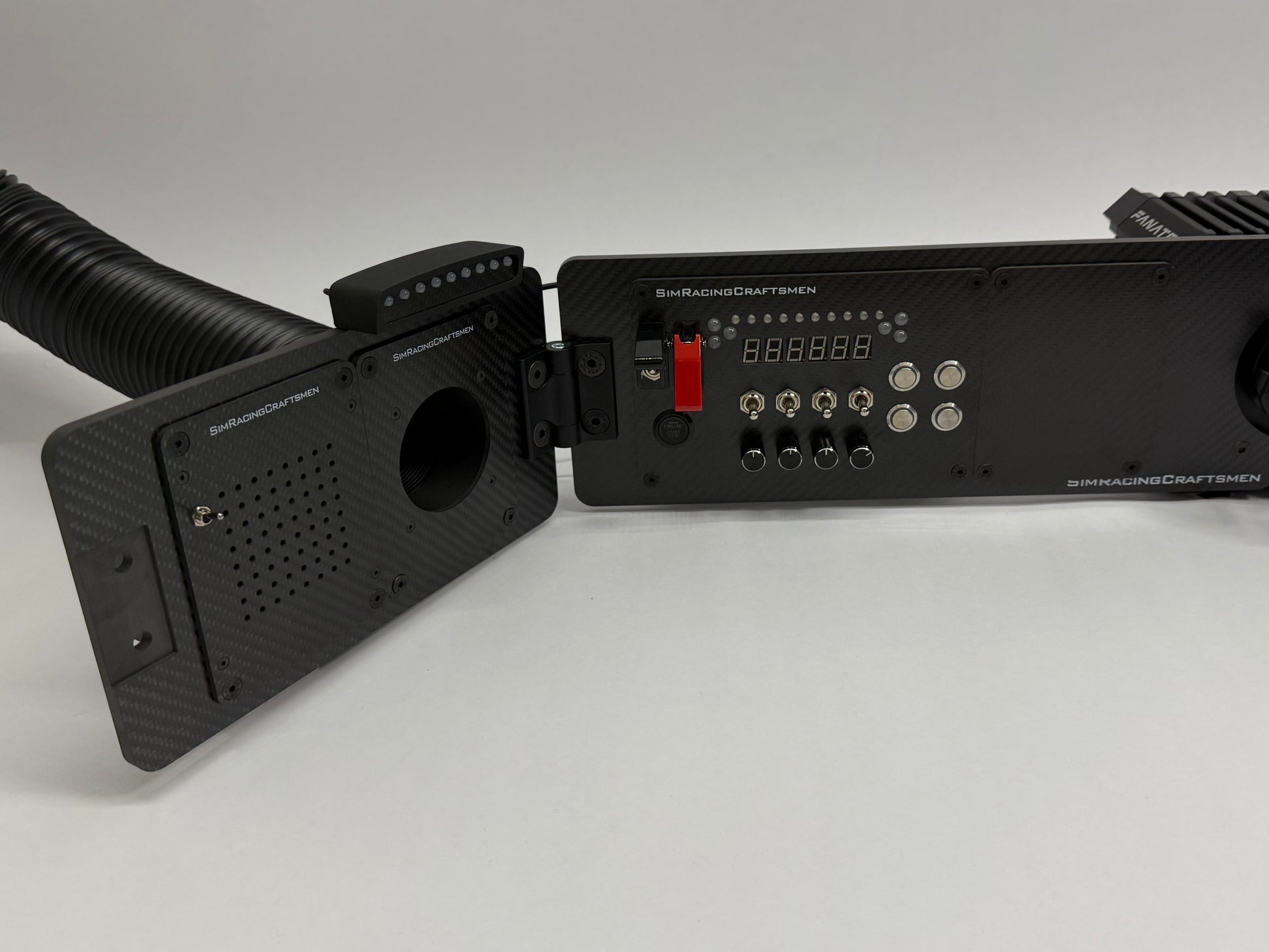 air module set in modurig setup on the left side on gray background