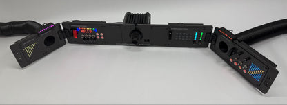 Elite Prebuilt setup turned on with tube wind sim installed on grey background