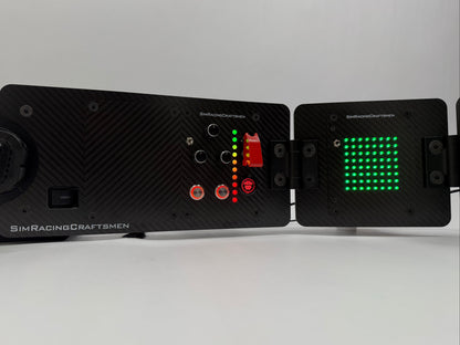 carbon fiber button box in full modurig setup
