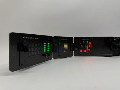 full modurig setup with the flag module showing the yellow flag