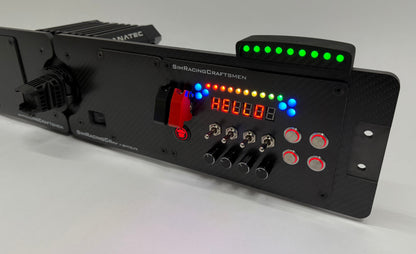 right side of pro setup turned on with sim brow installed