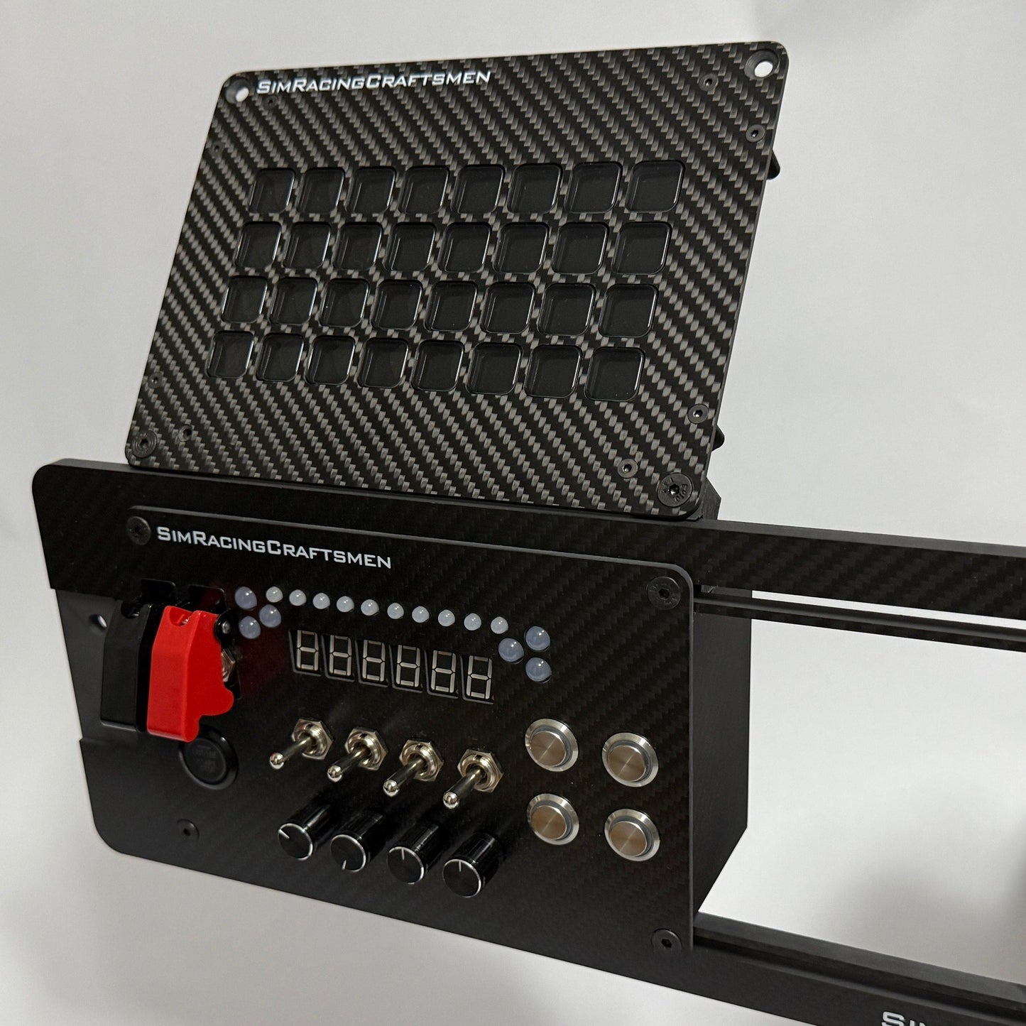 Stream deck XL Plate above base bracket at an angle