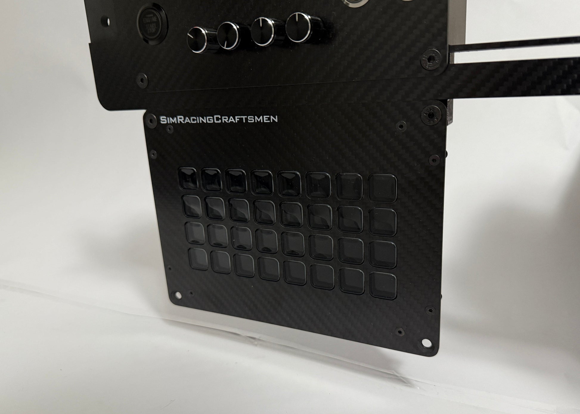 Stream deck XL Plate below base bracket straight