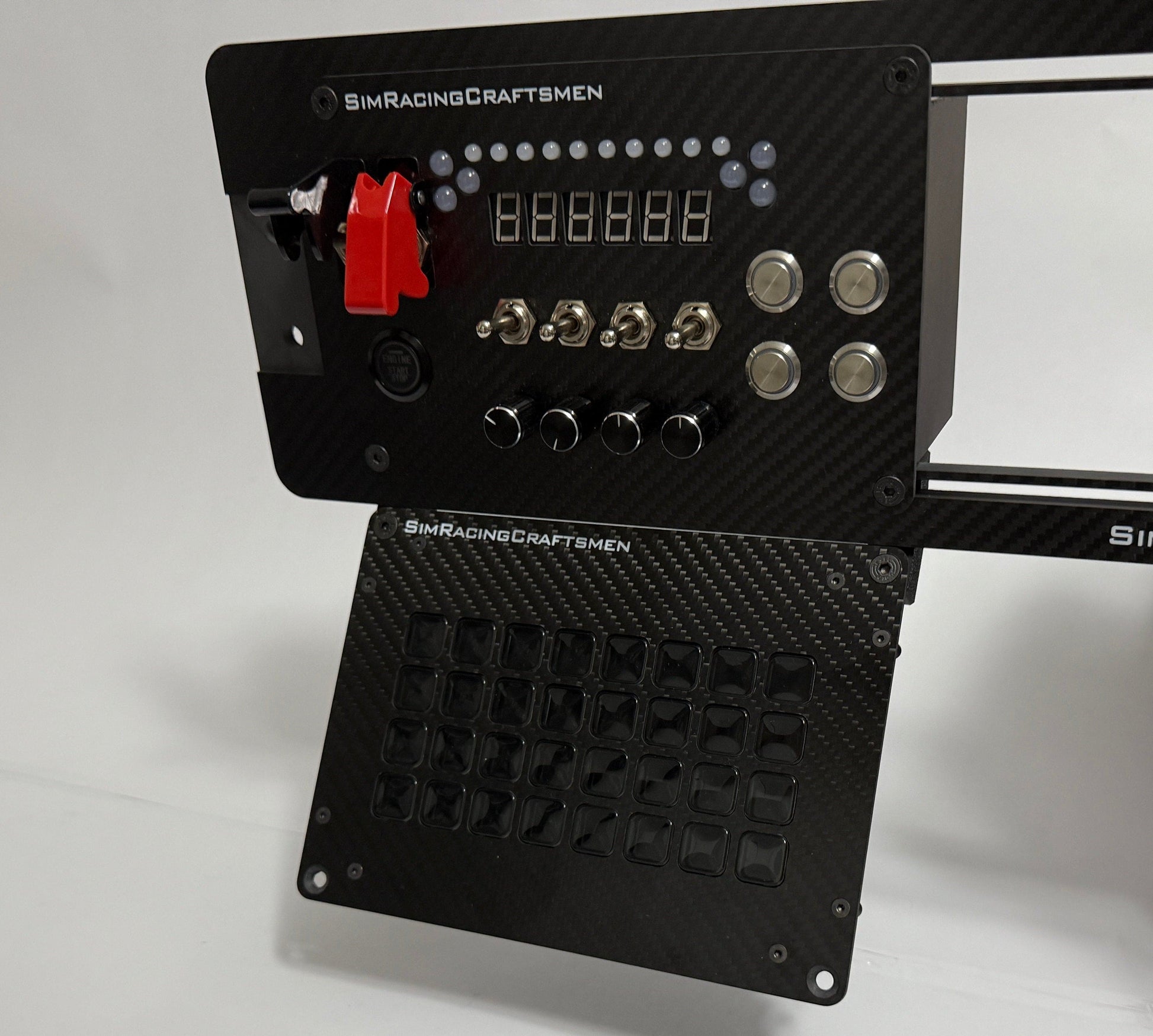 Stream deck XL Plate below base bracket at an angle