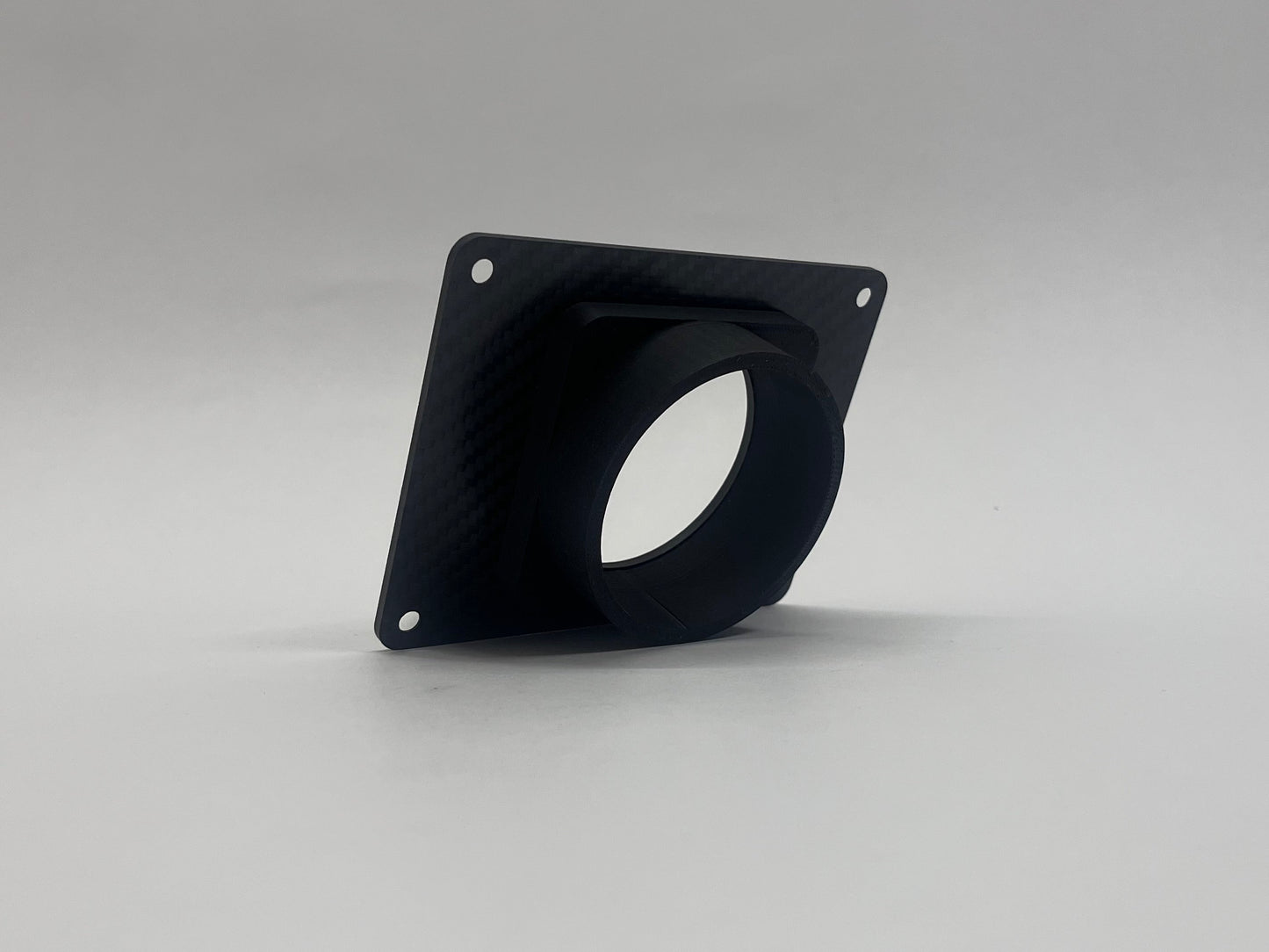 rear of air tube module sat upright on grey background