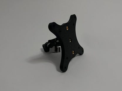 mounting arm with Vesa 50 75 adapter on it