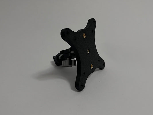 mounting arm with Vesa 50 75 adapter on it