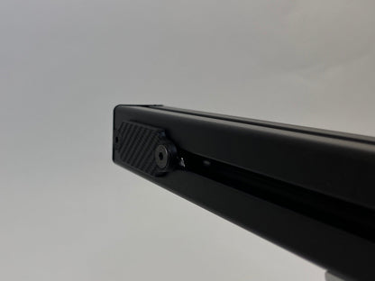 MagMount mounted to 4040 profile showing carbon texture