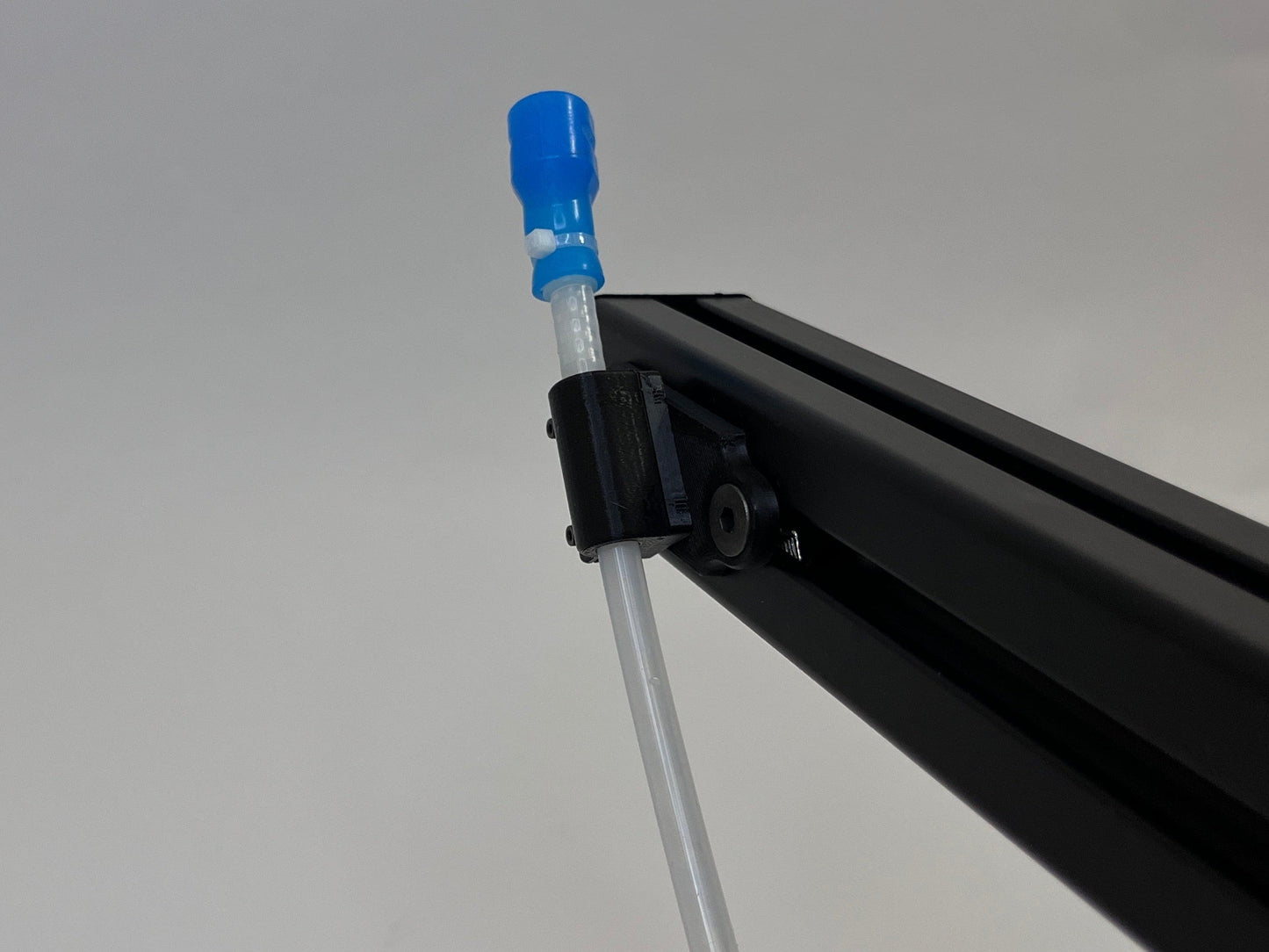drinkTube connected to MagMount in vertical at an angle to show magnetism