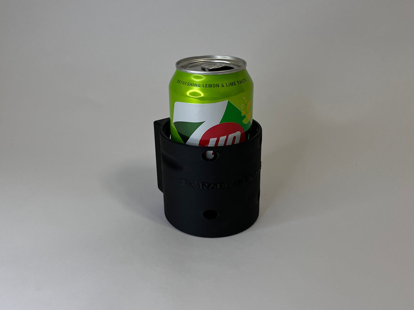 CanDock with Regular sized 330ml 7up can in it