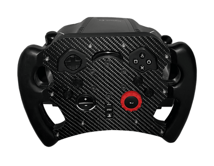 Sim Racing Wheel Mod Logitech with real carbon fiber and rubber handles