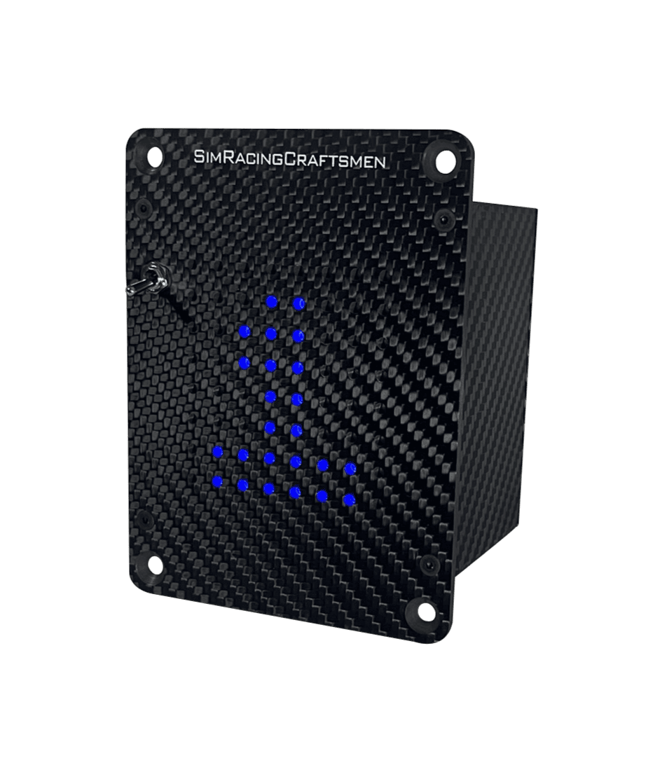 Customizable Sim Racing Button Box with Interactive LED Display