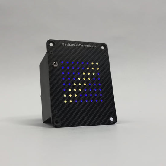 video of the flag module button box showing the blue flag