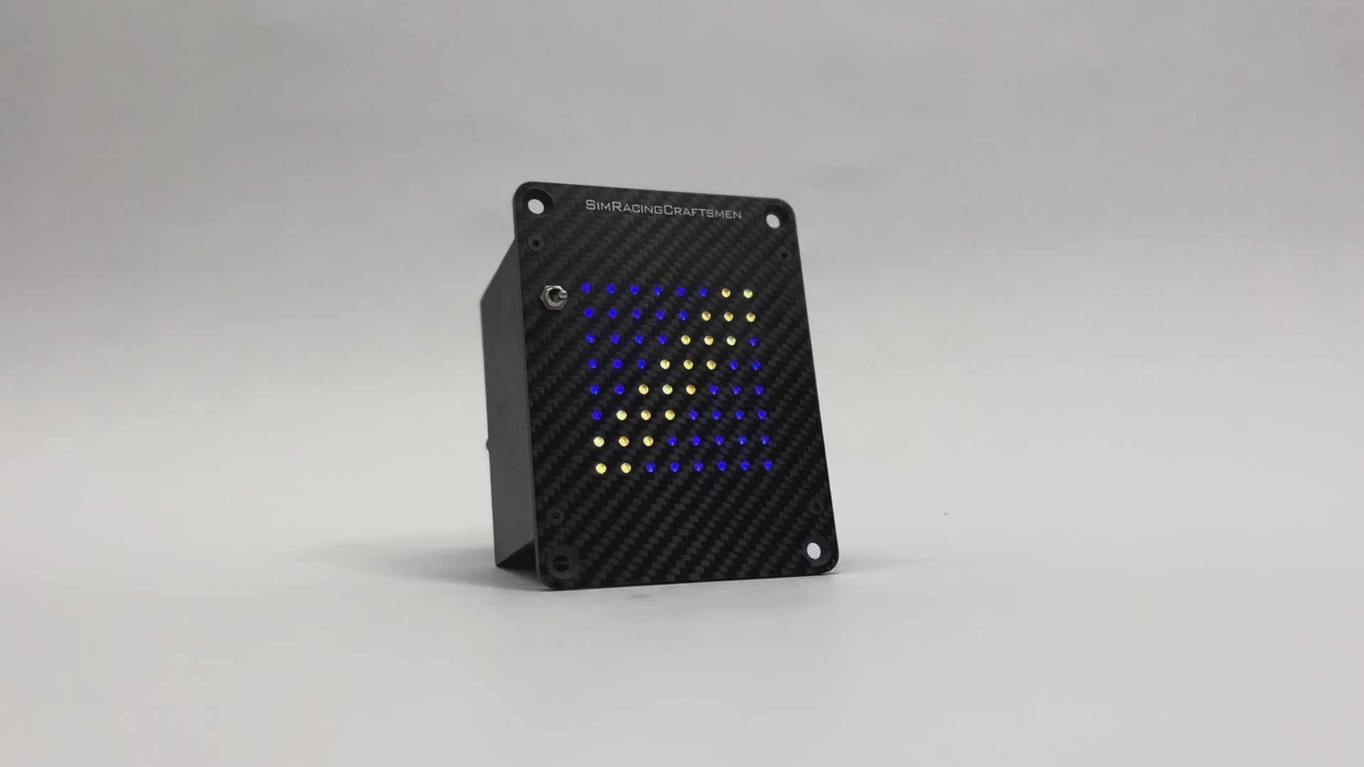 video of the flag module button box showing the blue flag